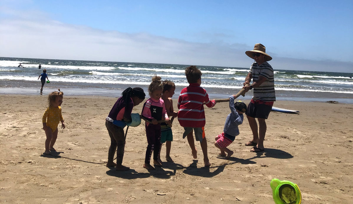 Summer Beach Day with Kids